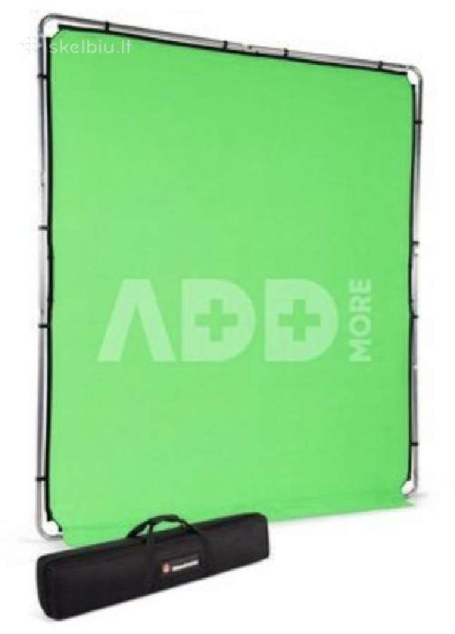 Green screen rollup naujas 155x200 cm - nuotraukos Nr. 4