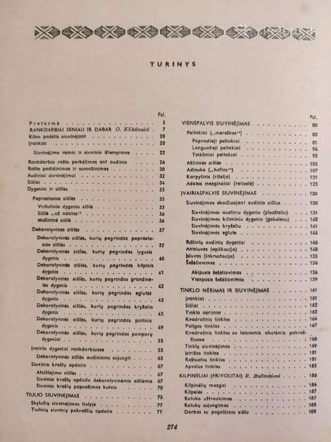 O. Klikūnaitės knyga Rankdarbiai - nuotraukos Nr. 3