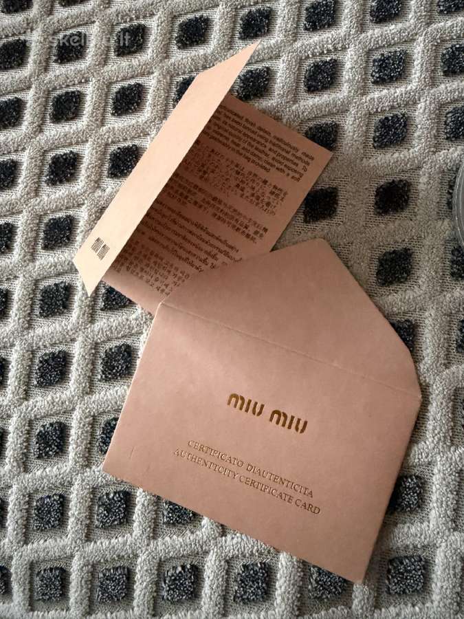Miu Miu originalus sudabrinis rankinukas - nuotraukos Nr. 6