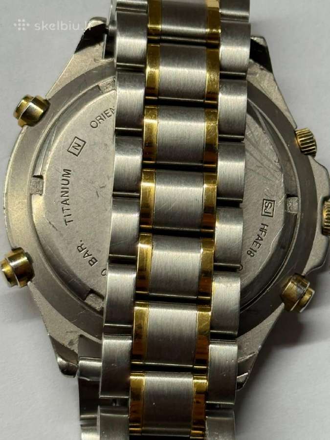 Orient Chronograph Titanium laikrodis - nuotraukos Nr. 9