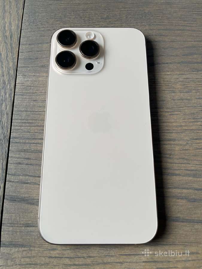 Parduodu iPhone 16 Pro Max 256 GB Desert Titanium - nuotraukos Nr. 2
