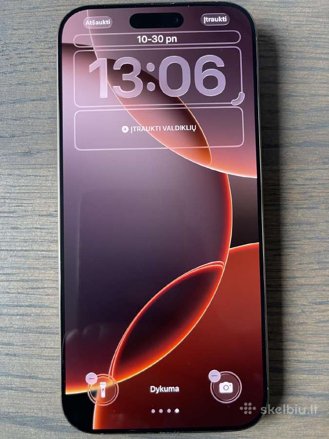 Parduodu iPhone 16 Pro Max 256 GB Desert Titanium - nuotraukos Nr. 7