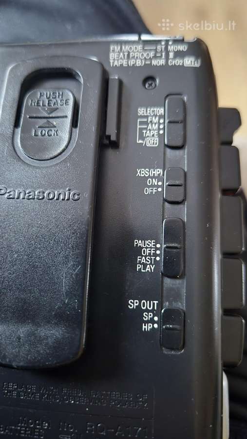 Panasonic rq-a 171 - nuotraukos Nr. 3