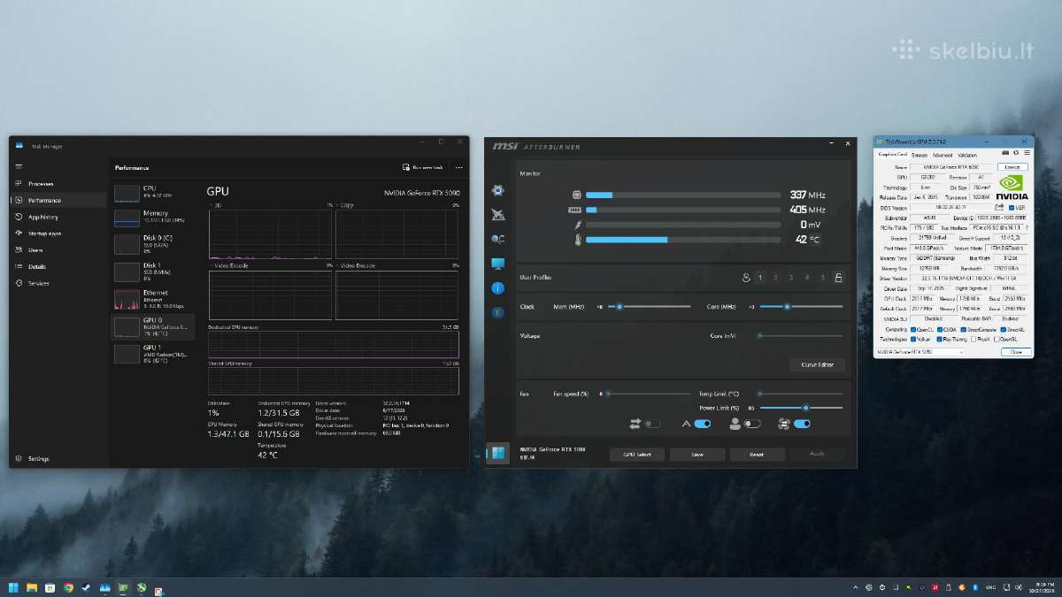 Asus Tuf Rtx 5090 Oc 32gb - nuotraukos Nr. 13