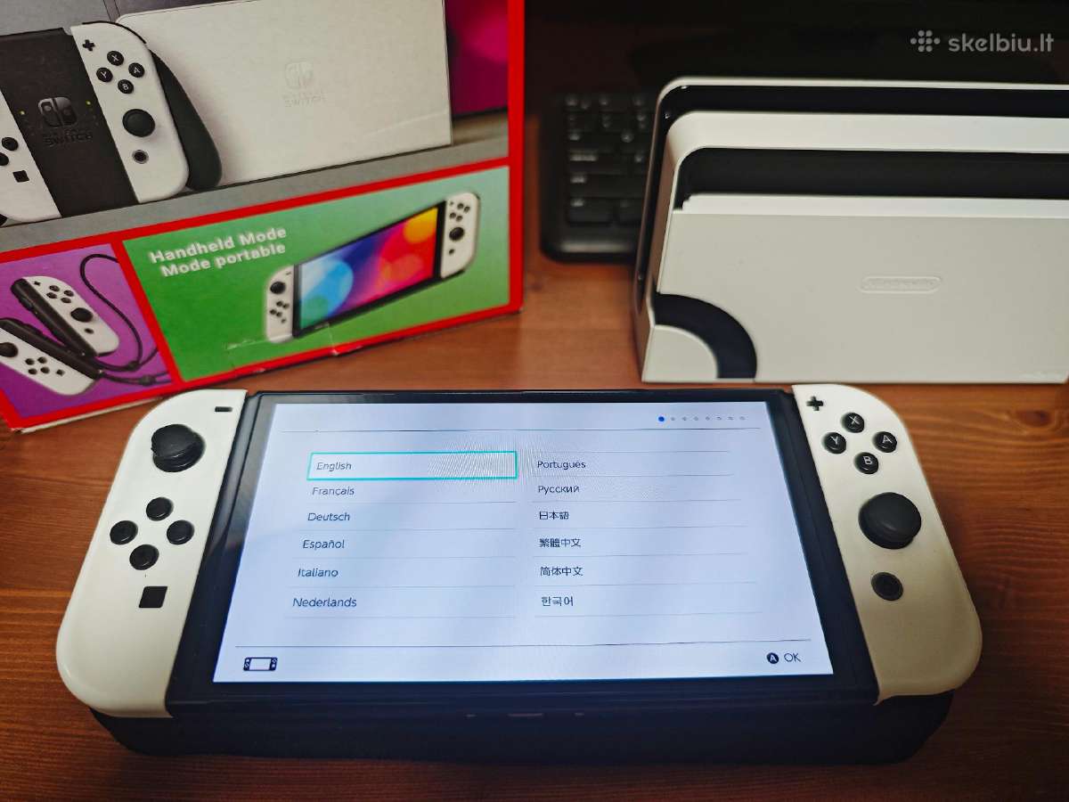 Nintendo Switch Oled - nuotraukos Nr. 3
