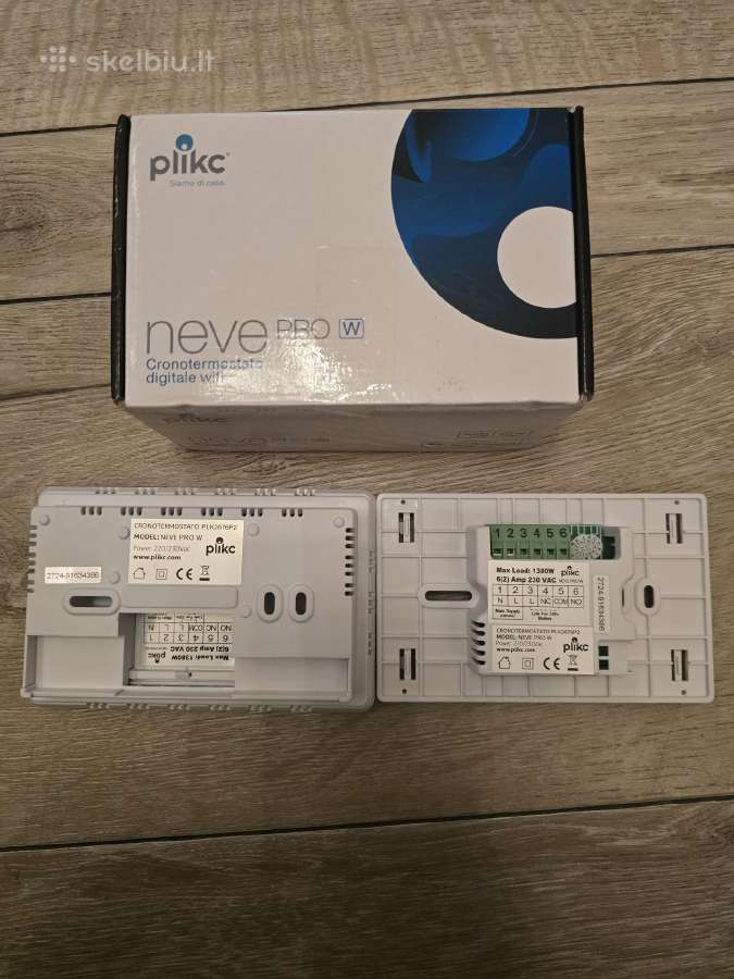 Plikc Neve Pro W WiFi termostatas - nuotraukos Nr. 2