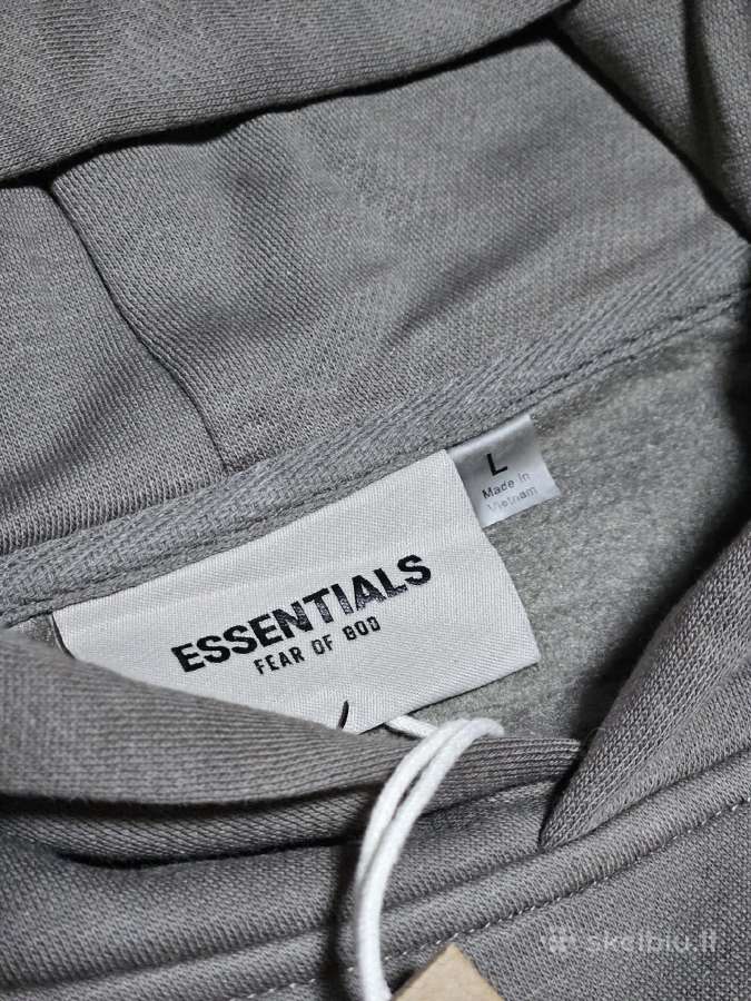 Essentials Džemperis su gaubtuvu L - nuotraukos Nr. 6