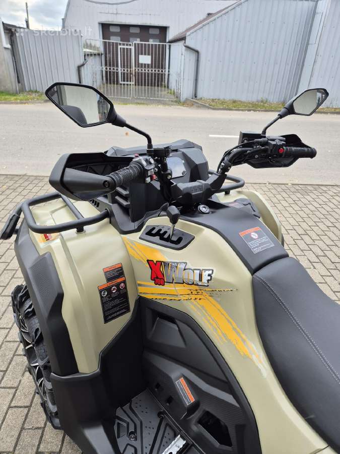 Keturratis Loncin Xwolf 700l Mud - nuotraukos Nr. 8