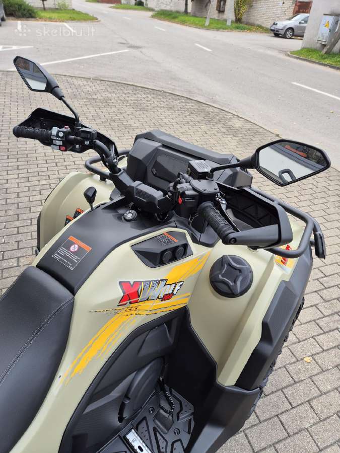 Keturratis Loncin Xwolf 700l Mud - nuotraukos Nr. 9