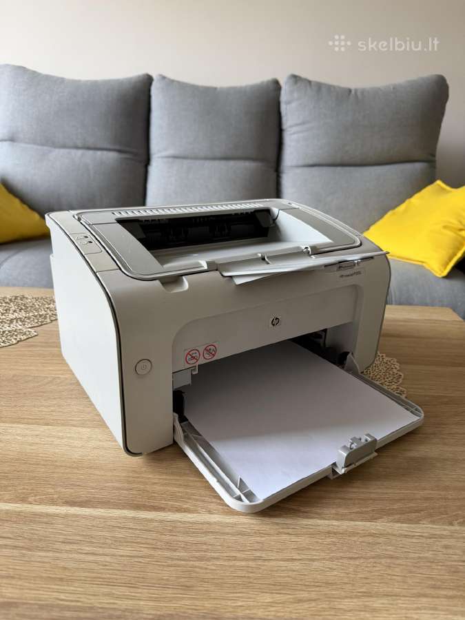 Naudotas namuose spausdintuvas Hp Laserjet P1005 - nuotraukos Nr. 2