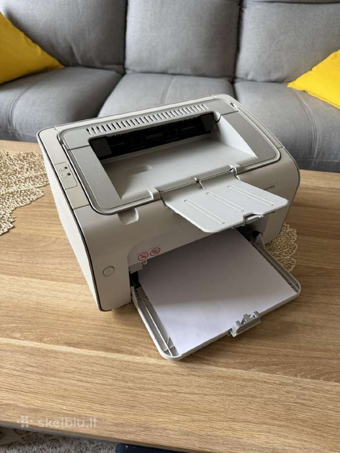 Naudotas namuose spausdintuvas Hp Laserjet P1005 - nuotraukos Nr. 3
