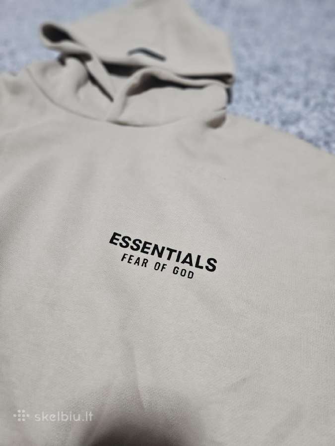 Essentials smėlio spalvos džemperis L - nuotraukos Nr. 3