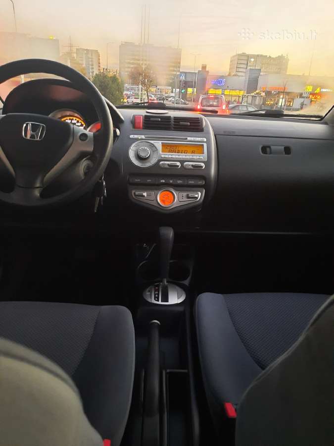 Honda Jazz Automatas - nuotraukos Nr. 6