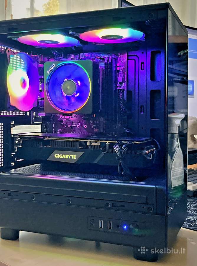 Estetiškas Žaidimų Pc / Rtx 2070 Super / Ryzen 7 - nuotraukos Nr. 4