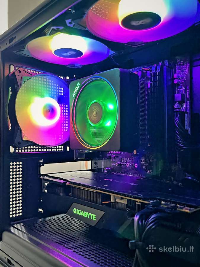 Estetiškas Žaidimų Pc / Rtx 2070 Super / Ryzen 7 - nuotraukos Nr. 5