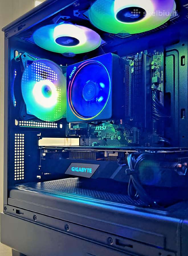 Estetiškas Žaidimų Pc / Rtx 2070 Super / Ryzen 7 - nuotraukos Nr. 6