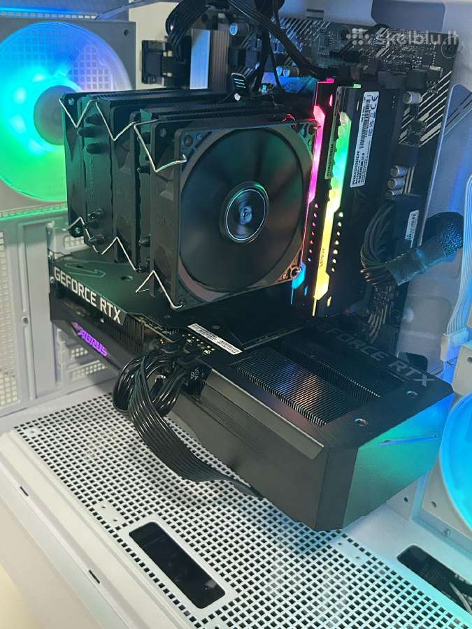 Gaming Pc - Rtx 3060, Ryzen 5 5600, 32gb RAM - nuotraukos Nr. 3