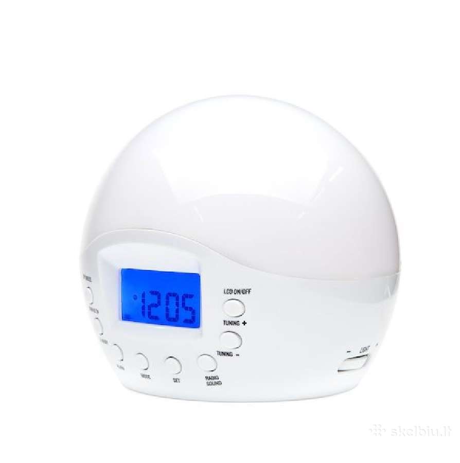 3 in 1, Radija su laikrodžiu ir LED - nuotraukos Nr. 2