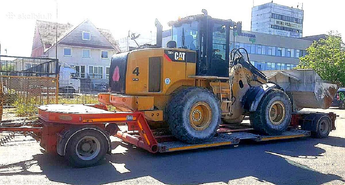 Kombainų transportavimas, žemagrindis tralas - nuotraukos Nr. 9