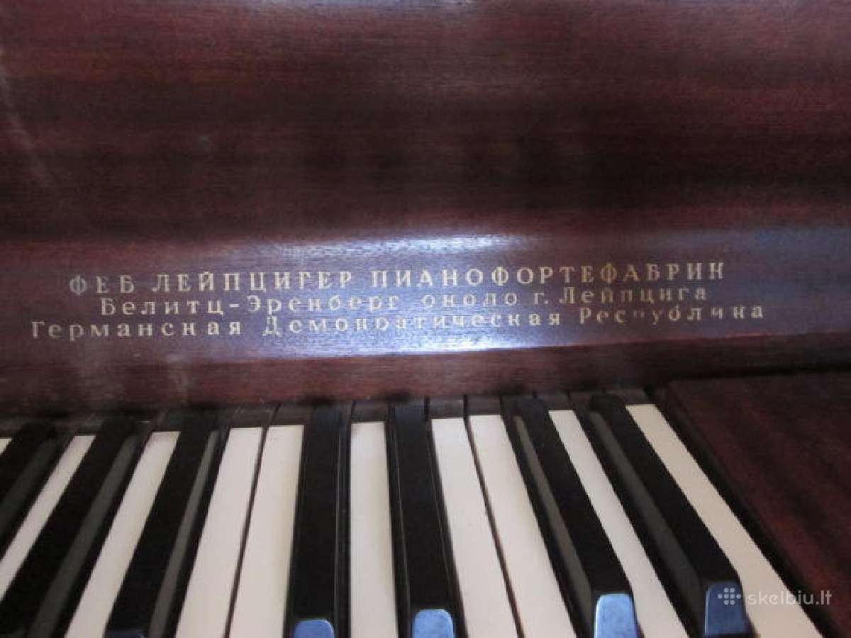 Pianinas - nuotraukos Nr. 2