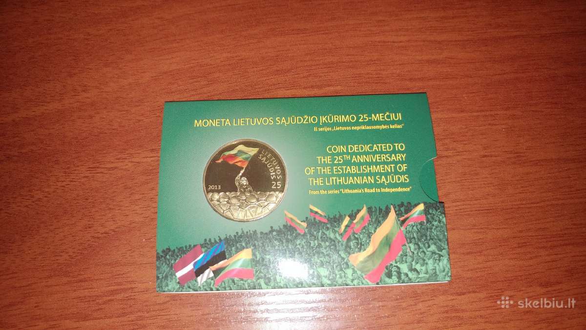 2013m. 25 litų moneta, skirta Lietuvos sąjūdžiui