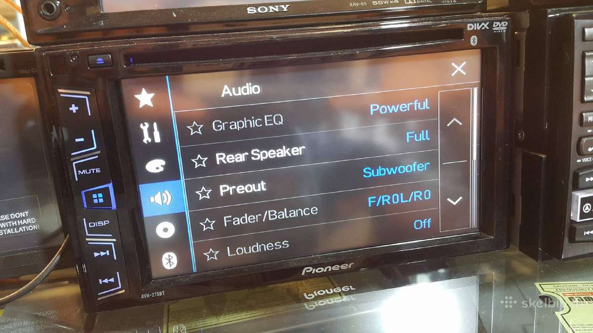 Automagnetolos Usb Sd Bt Aux nuo 20eur - nuotraukos Nr. 10