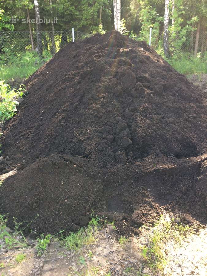 Juodžemis,žvyras, smėlis,betono skalda,kompostas - nuotraukos Nr. 3