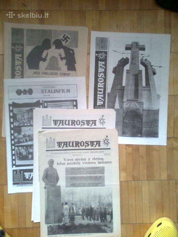 Ivairiu miestu, 1988-1992 m. sajudzio laikrasciai - nuotraukos Nr. 2