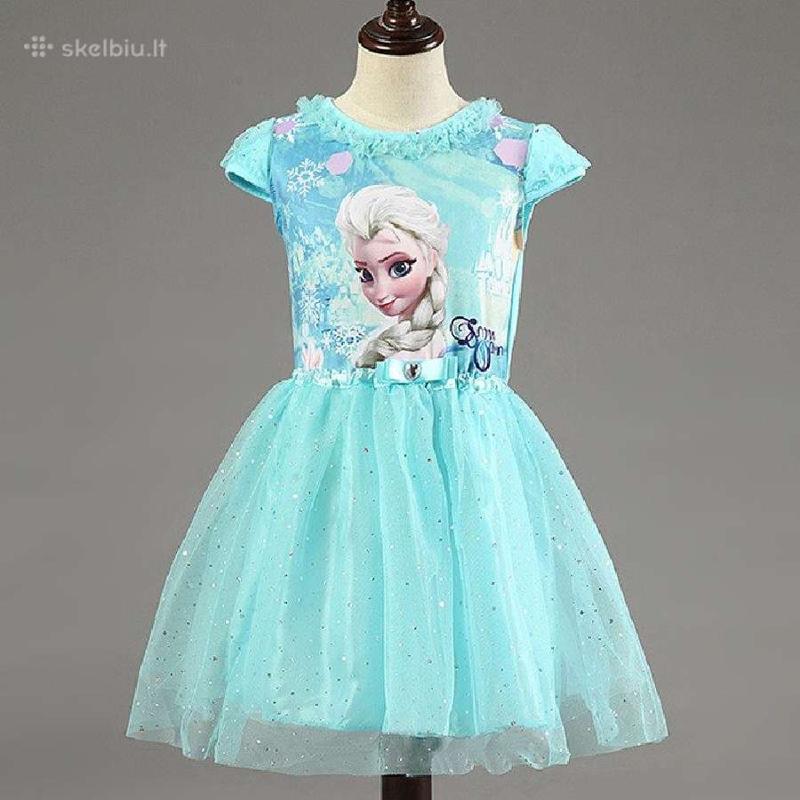 Nauja Frozen Elzos suknelė - nuotraukos Nr. 7