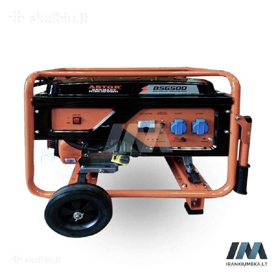 Benzininiai generatoriai Astor Bs 2.8 - 8 kw - nuotraukos Nr. 2