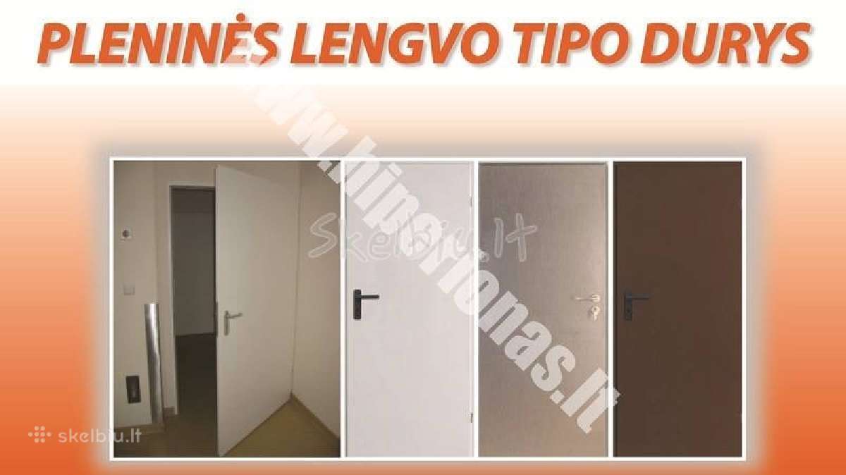 Plienines Zk durys, lengvo tipo - nuotraukos Nr. 7