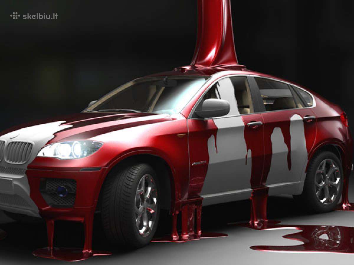 Automobiliu dažymas Vilniuje, Kaina nuo 120 Eur. - nuotraukos Nr. 3