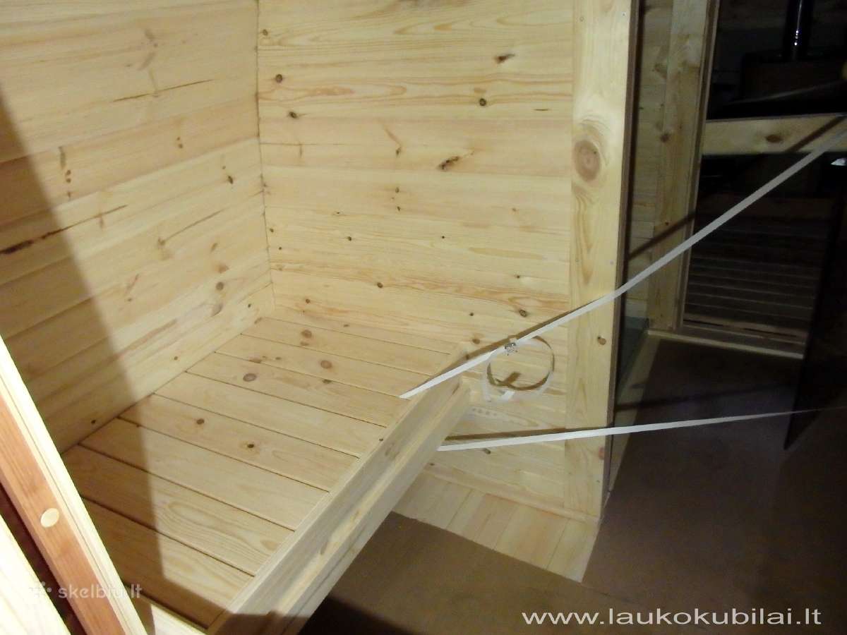 Lauko pirtis sauna 5,9m ilgio - nuotraukos Nr. 10