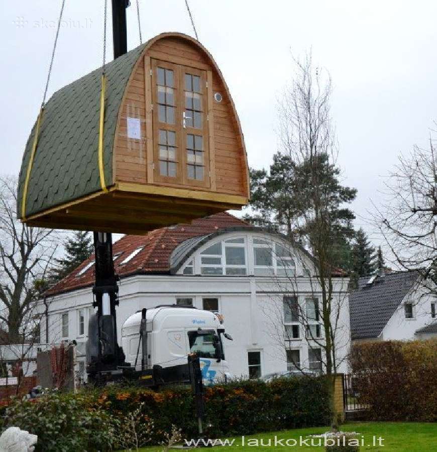 Lauko pirtis sauna 5,9m ilgio - nuotraukos Nr. 11