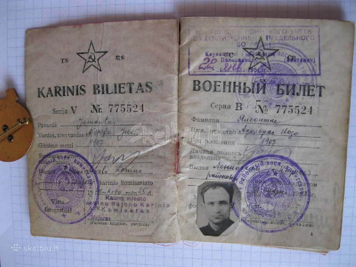 Dokumentai.zr. foto.3 vnt.