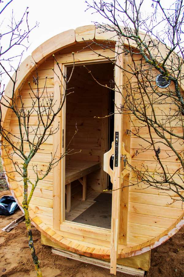Apvali Lauko pirtis sauna - kubilas bačka 4,8m - nuotraukos Nr. 12