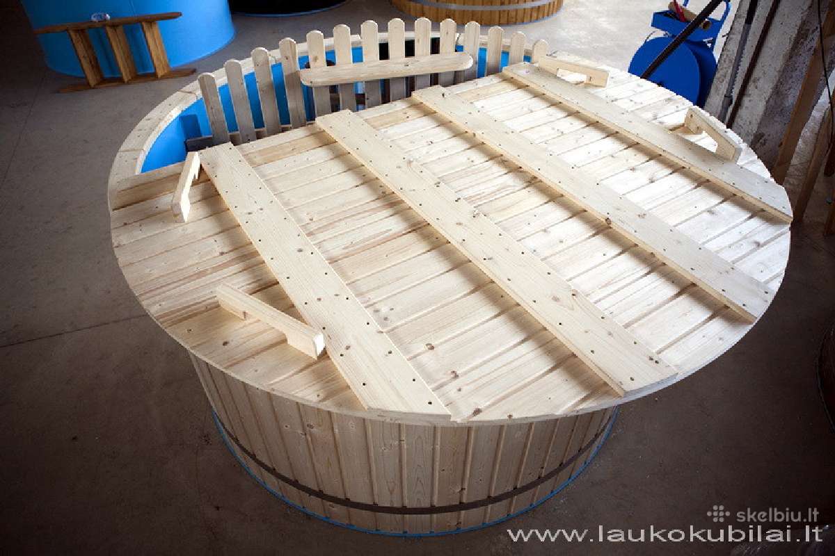 Lauko kubilai, plastikinis kubilas 1.90m - nuotraukos Nr. 5