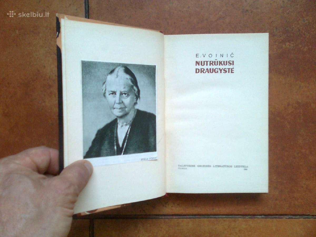 E. L. Voinic " Nutrukusi draugyste" 1960 metai. - nuotraukos Nr. 2