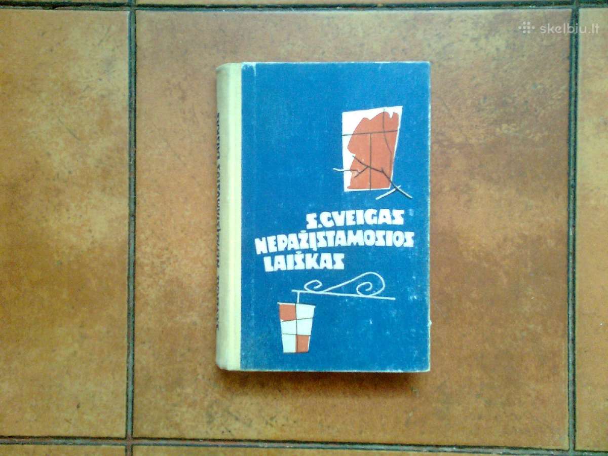 S. Cveigas "Nepazystamosios laiskas" 1961 metai.
