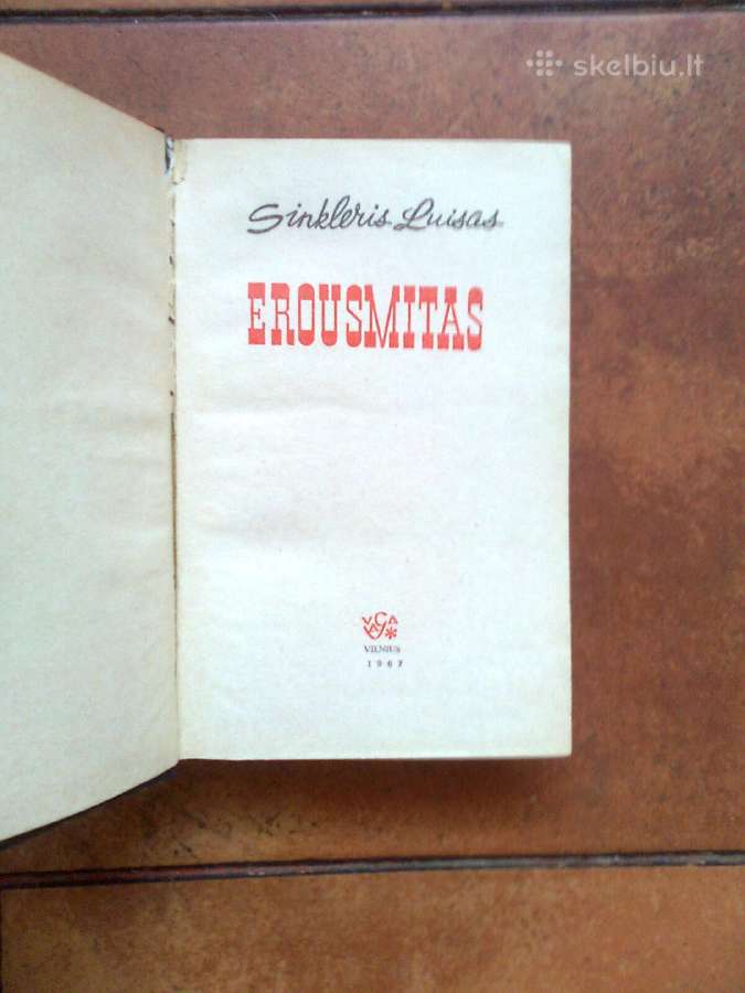 Sinkleris Luisas " Erousmitas" 1967 metai. - nuotraukos Nr. 2