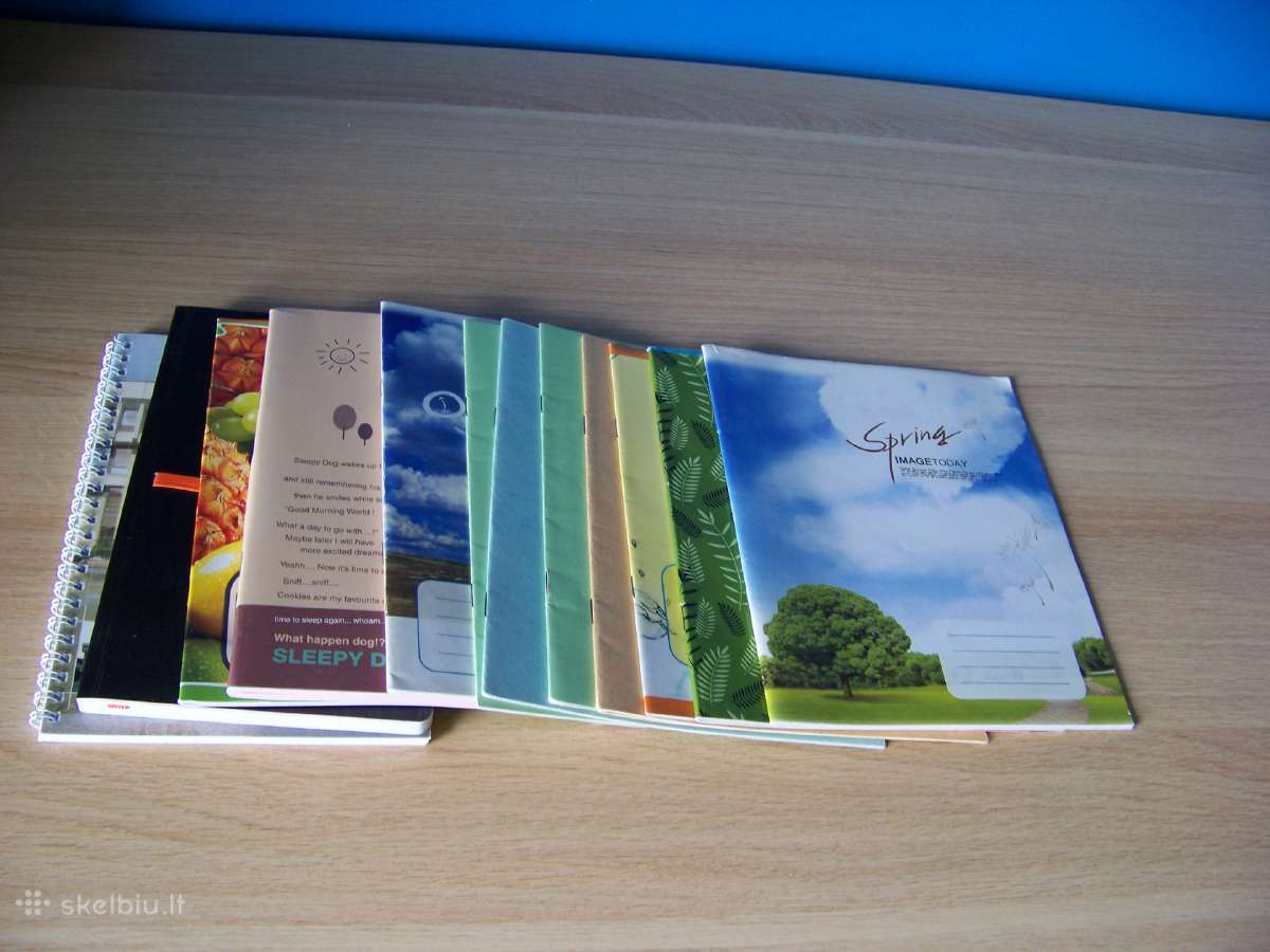 Įvairūs segtuvai, papkės, sąsiuviniai ir kt. - nuotraukos Nr. 6