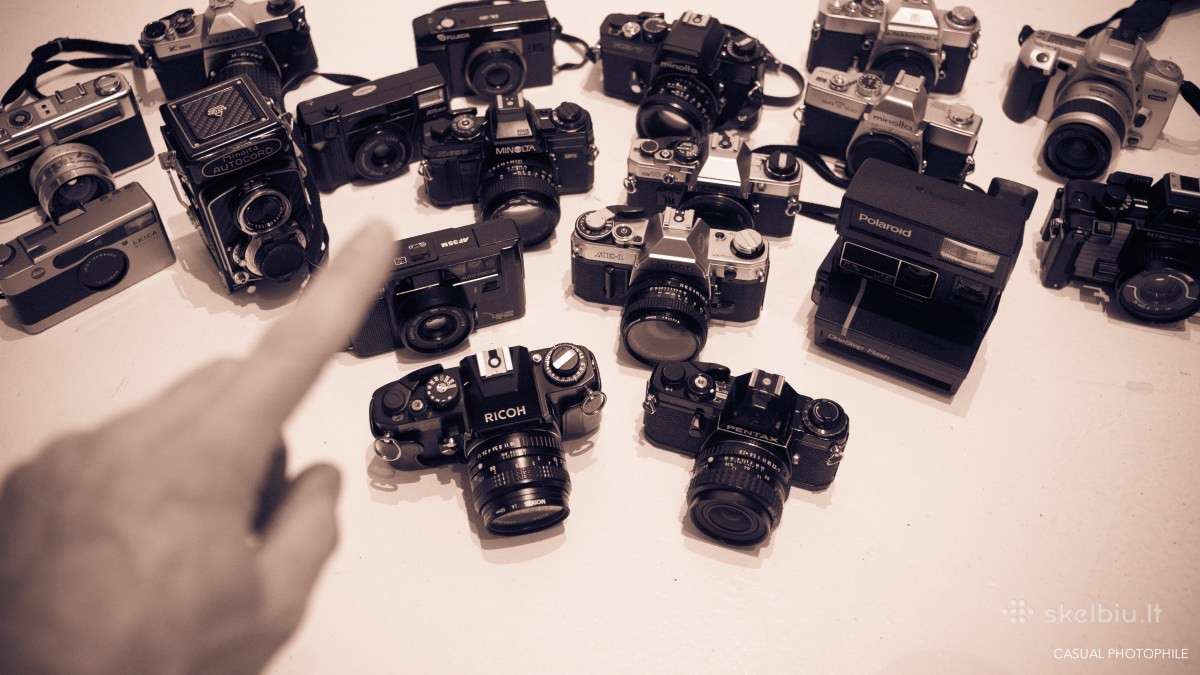 Nikon ,Canon, Olympus ,Minolta ir kt