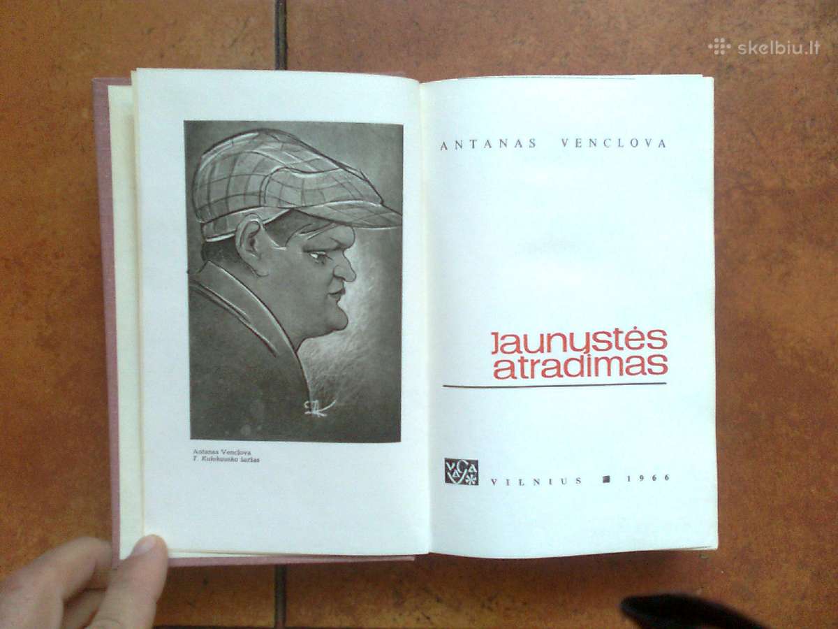 Antanas Venclova " Jaunystes Atradimas" 1966 m. - nuotraukos Nr. 2
