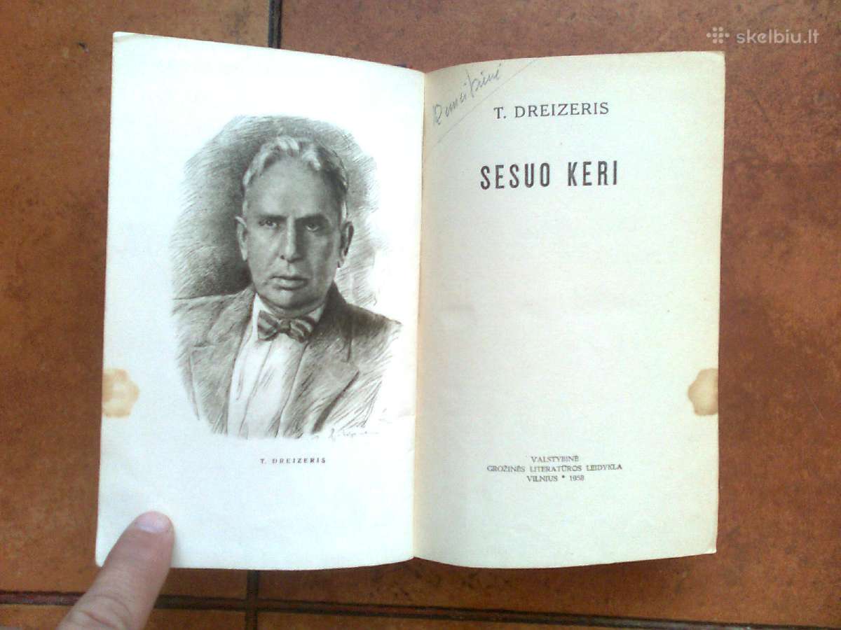 T. Dreizeris " Sesuo Keri" 1958m. 1961m. - nuotraukos Nr. 2