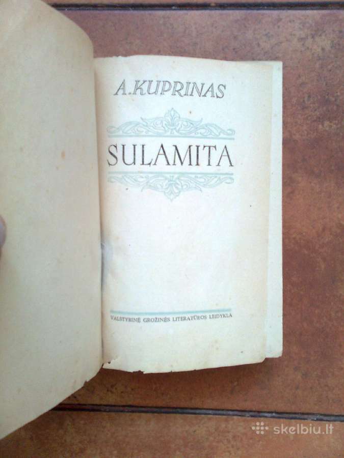 A. I. Kuprinas " Sulamita" 1948 metai. - nuotraukos Nr. 2