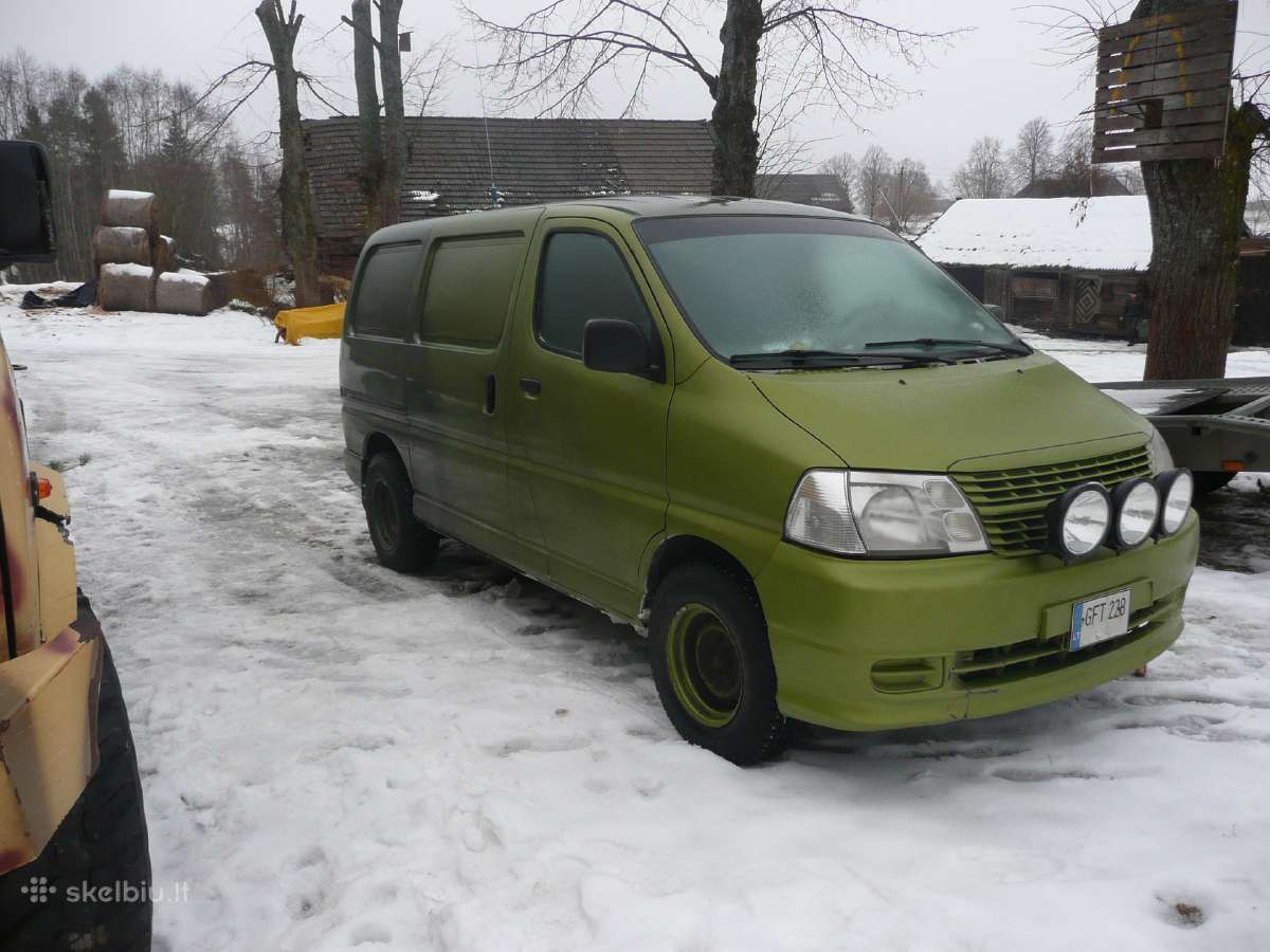 Toyota hiace dalimis 2009m.