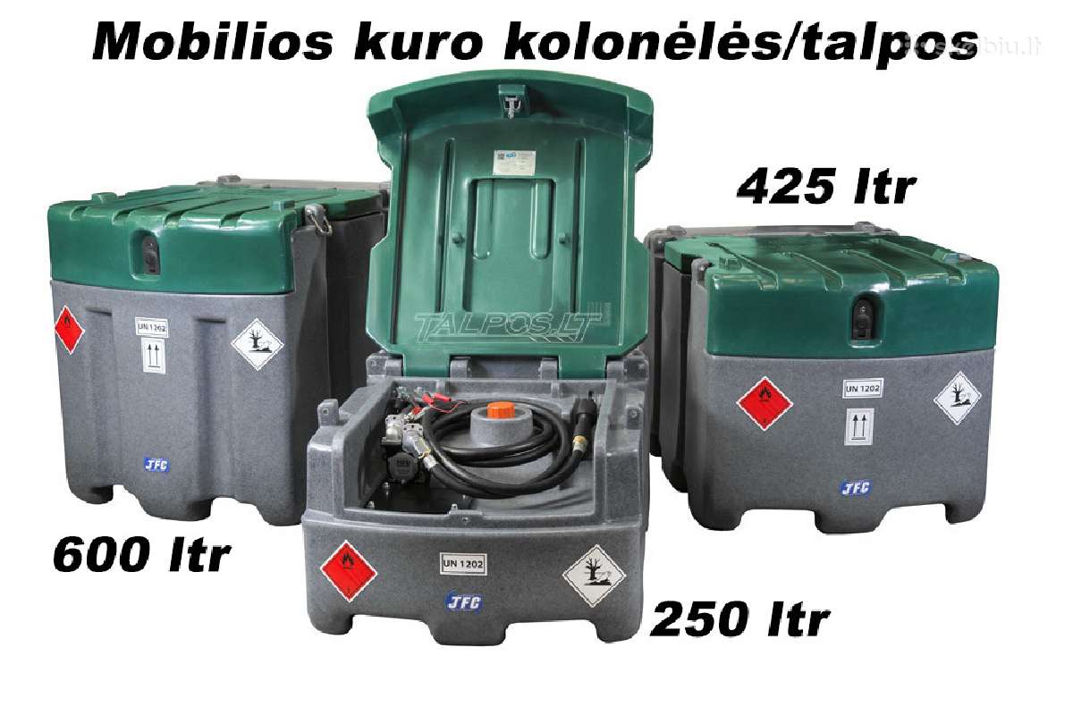 Dvisienės kuro talpos, kolonėlės, talpykla kurui - nuotraukos Nr. 5