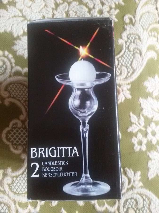 Žvakidės"brigita"čekija, 2 vnt. su dėžutė - nuotraukos Nr. 4