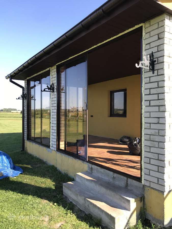 Šiltas ir šaltas terasu, stiklinimas iš Aliuminio - nuotraukos Nr. 29