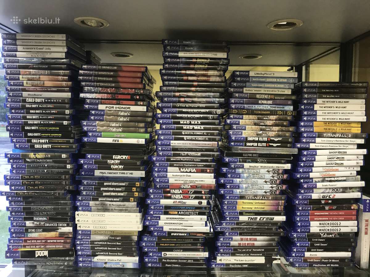 Originalūs Ps4 žaidimai - Skelbiu.lt